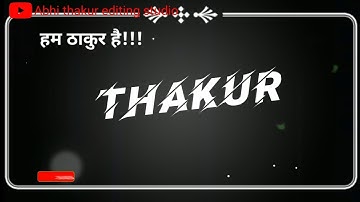 🚩Rajputana Best status 2021🚩/ Thakur attitude status2021 / Attitude status / Rajput  Thakur .......