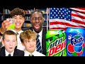 British Highschoolers try American Soft Drinks for the first time!