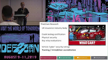 Ken Munro - Lojackd pwning car alarms vehicle trackers - DEF CON 27 Car Hacking Village