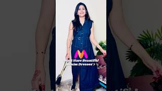 Must have Denim dresses #myntrahaul #denimdress #shivanisky