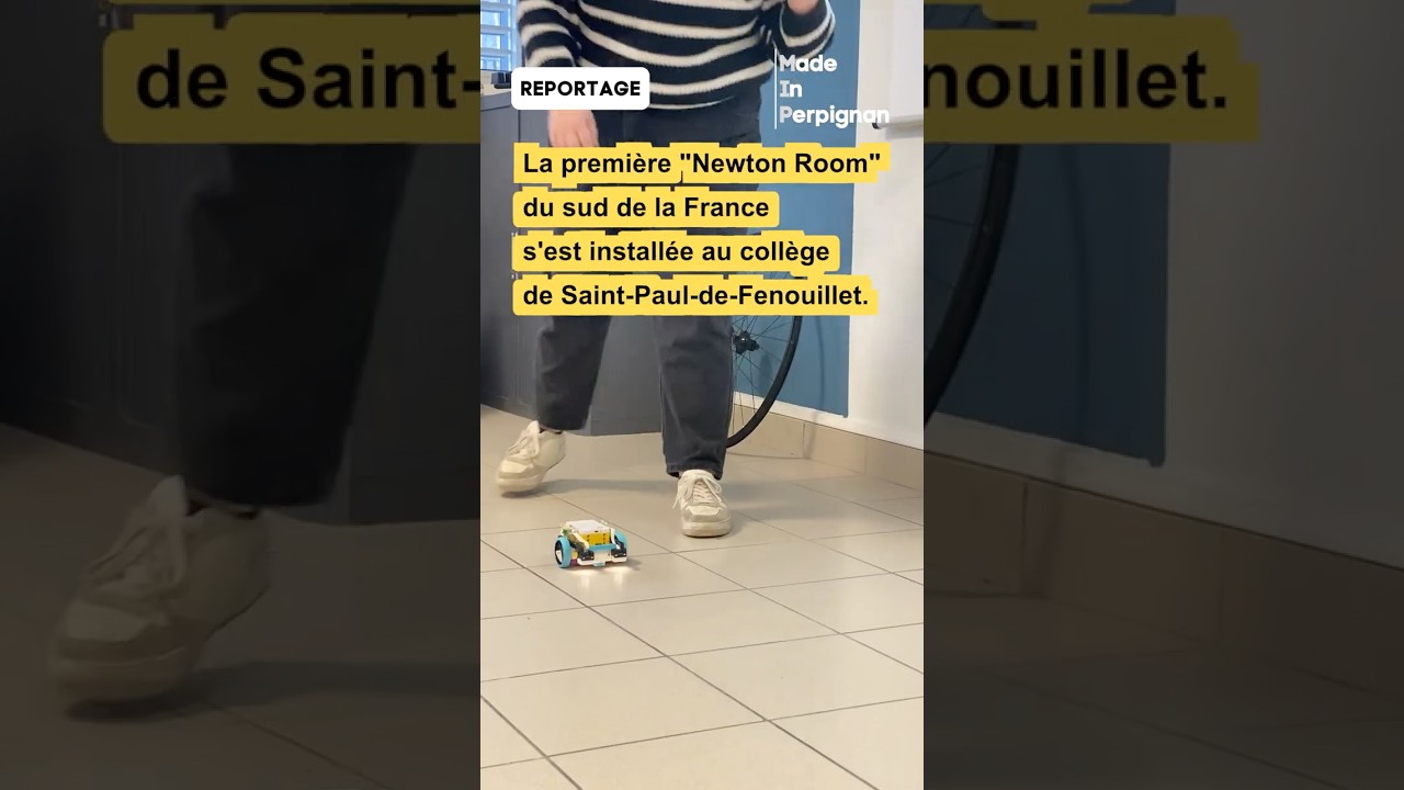 Faire entrer les sciences en zone rurale : Pr&egrave;s de Perpignan, la Newton Room &eacute;veille des vocations