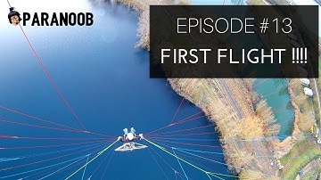 Paramotor Training Vlog - 13 - First FLIGHT!!!
