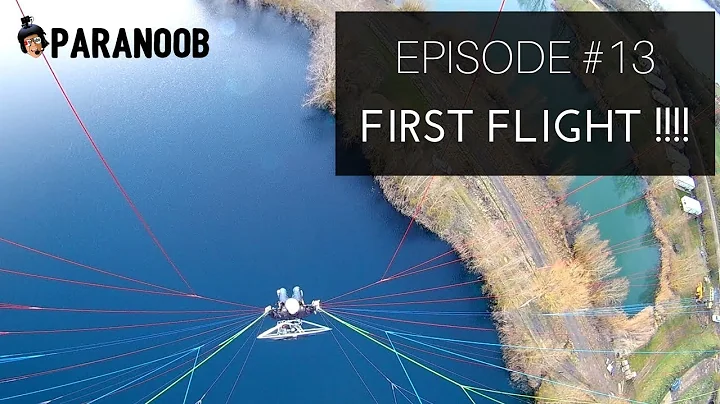 Paramotor Training Vlog - 13 - First FLIGHT!!!