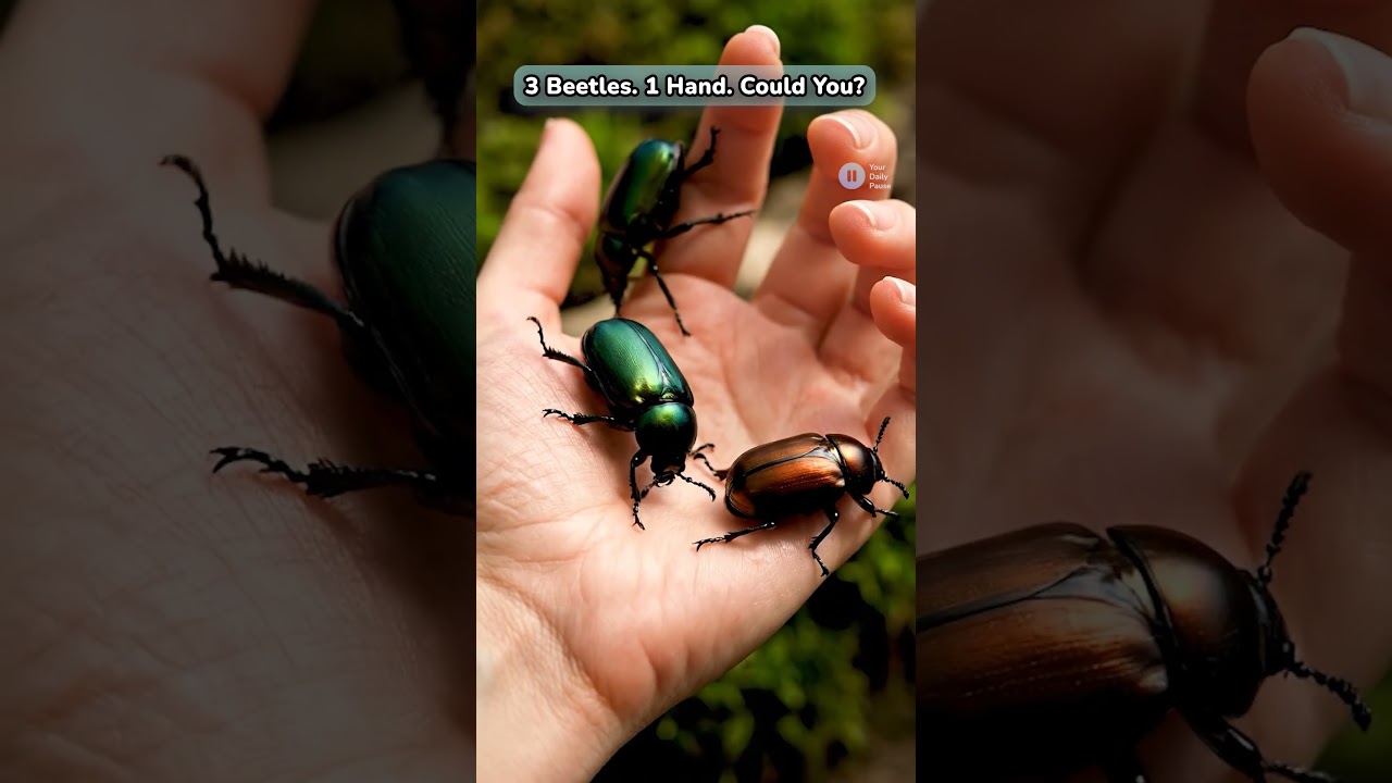 Would You Hold These Giant Beetles? 🪲🖐️ | Bug Calm Test 