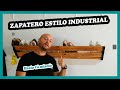 ZAPATERO ESTILO INDUSTRIAL PARA GARAJE, organizador de calzado original