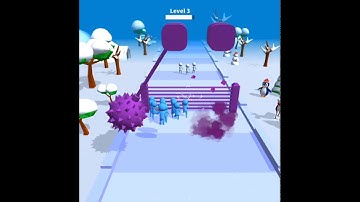 Epic Gun Clash 3D - Level 3 (Android, iOS) Gameplay Walkthrough #Shorts