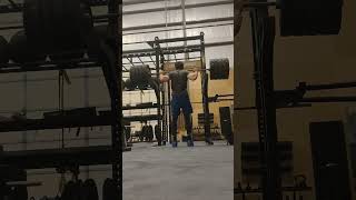 Highbar Pin Squat 445x3