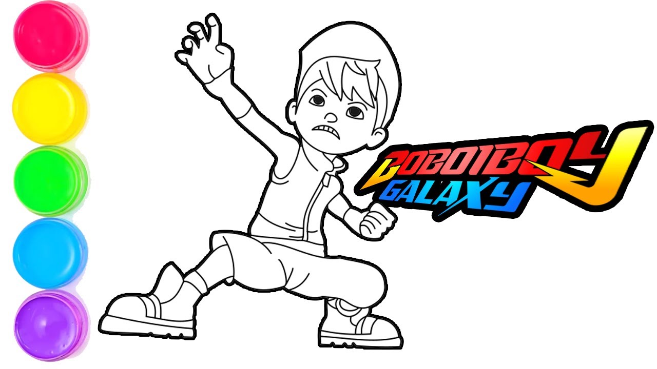 910  Boboiboy Coloring Pages Printable  Free