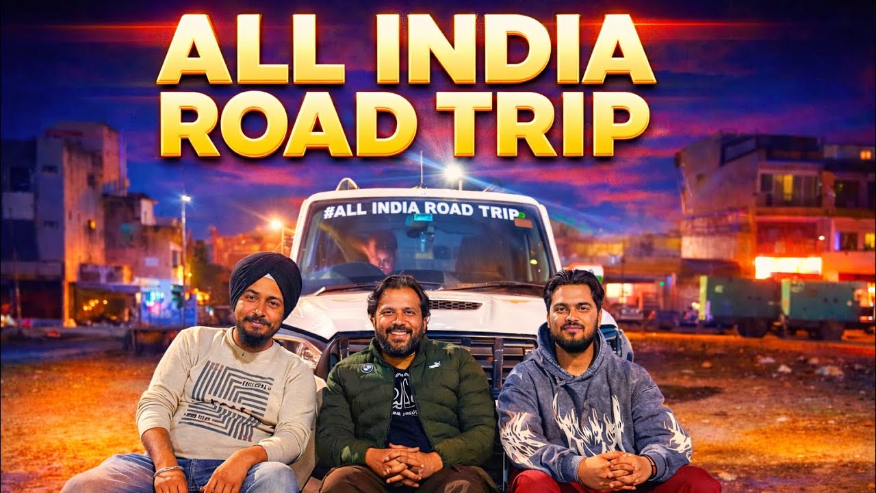 “All India🇮🇳 Road Trip Starts Now! | Pinjore to Delhi”