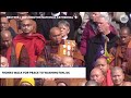 Buddhist monks 'Walk for Peace' reaches Washington National Cathedral in DC: Full head monk speech