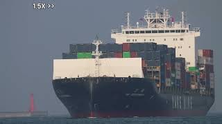 [貨輪四連進港] ULTRA WIN🚢YM CENTENNIAL 百明輪🚢NORDAGER MAERSK🚢EVER MATCH | 穿裙裙拍船船