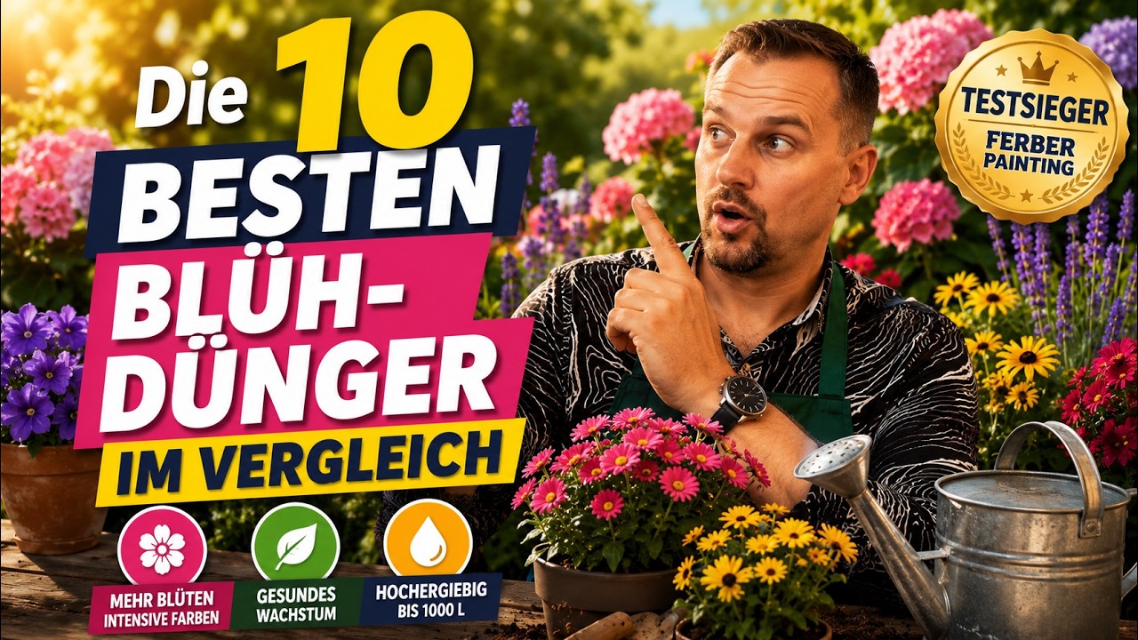 Die 10 besten Blüh- Dünger im Vergleich