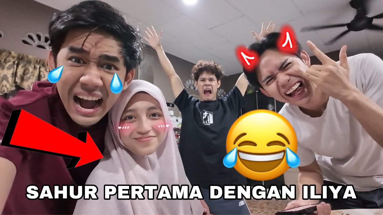 SAHUR PALING RIUH 😂 PUASA PERTAMA DENGAN ILIYA 2025 ❤️