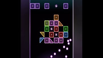 Bricks breaker game 😍🎉🥳🤎⚡//Best game Bricks breaker//Bricks breaker game maker//