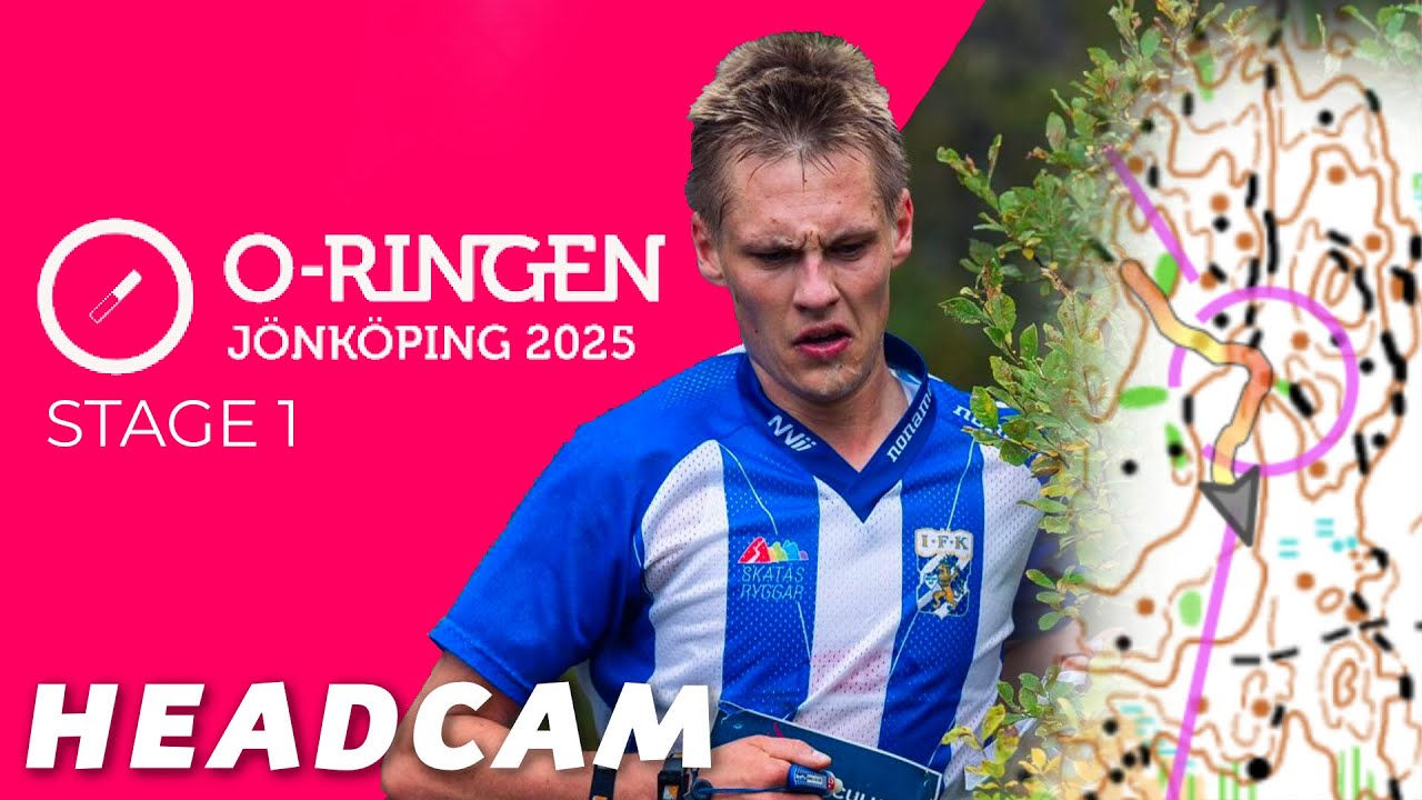 O-Ringen M21 Elite Stage 1 | Headcam Takeover Ludvig Ek