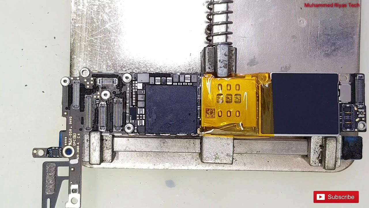Easy iPhone 6 Backlight ic change YouTube