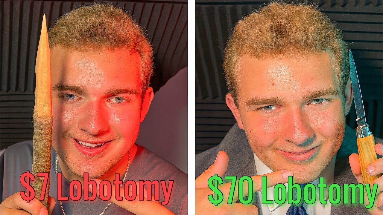 ASMR $7 VS $70 Lobotomy 
