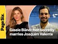 Gisele Bündchen secretly marries Joaquim Valente as Tom Brady reacts with thirst trap