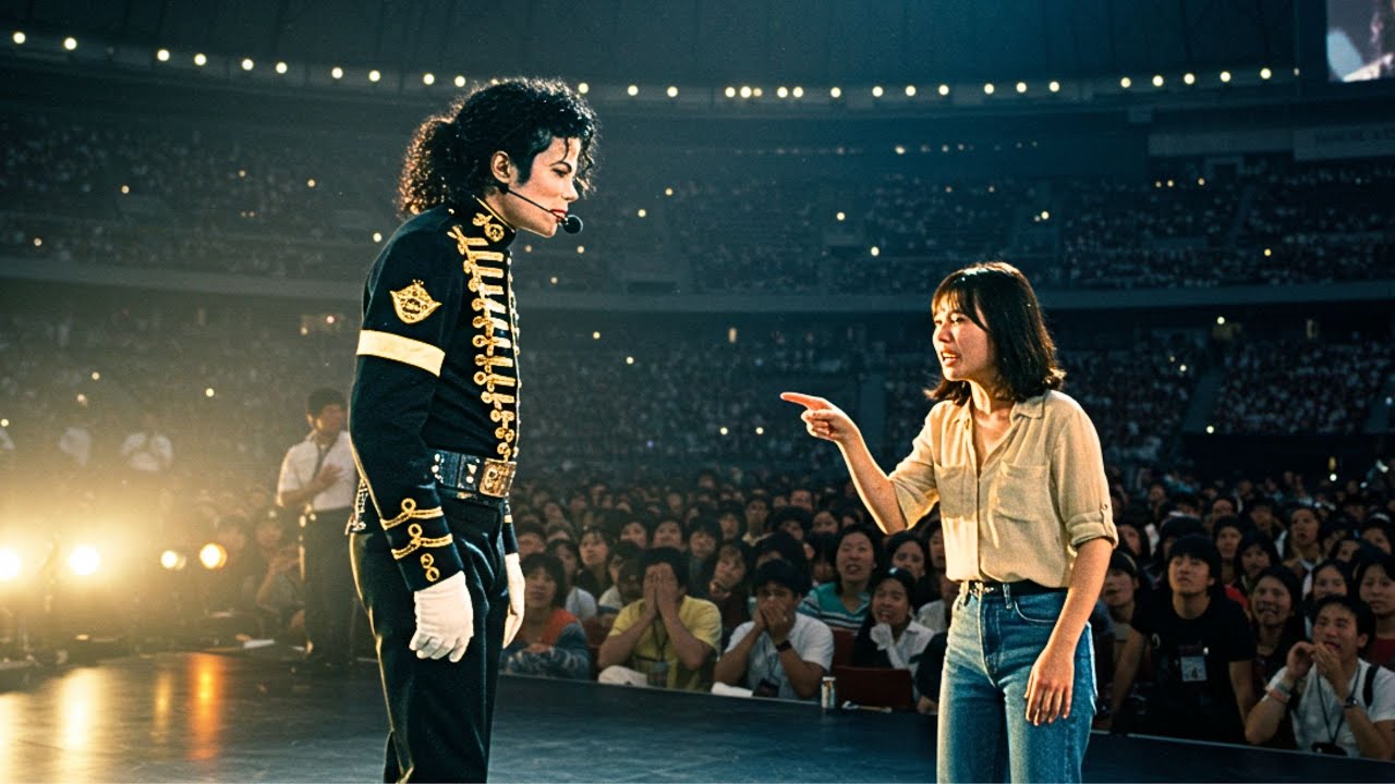 Она назвала Майкла Джексона уродом — его элегантный ответ удивил 70 000 поклонников