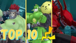 TOP 10 ELECTRIC DIGIMON (Digimon Story: Cyber Sleuth - Complete Edition)