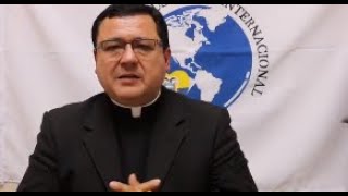 Padre Vicente Agila en el décimo aniversario de la Fundación
