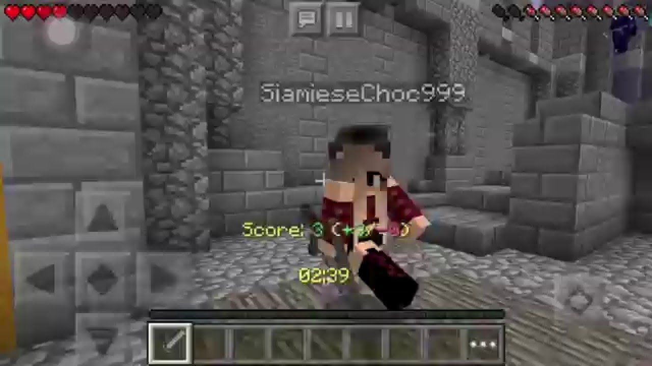 【Minecraft PE】Blow pvp‼︎ PVPの練習 YouTube