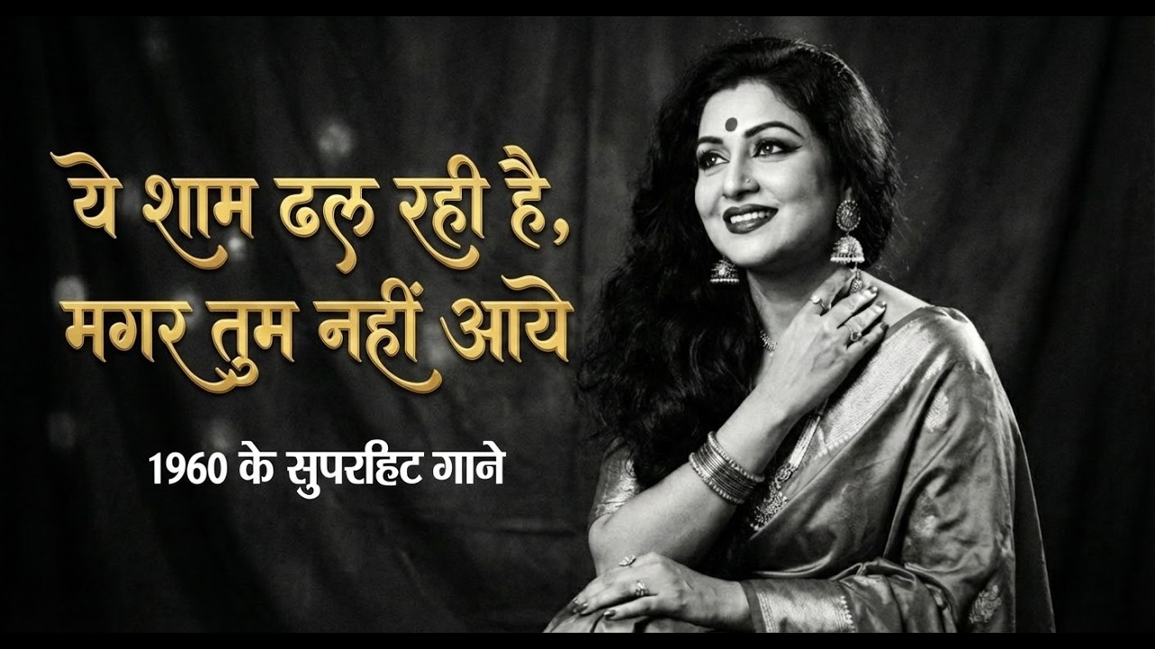 दिल को छू लेने वाला नग्मा: Ye Shaam Dhal Rahi Hai | 1960s Superhit Classic Jukebox 🎵