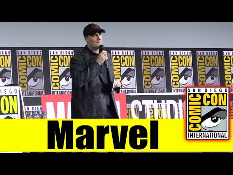 MARVEL | Comic Con 2019 PANEL INTRO  (Kevin Feige, Jessica Chobot)