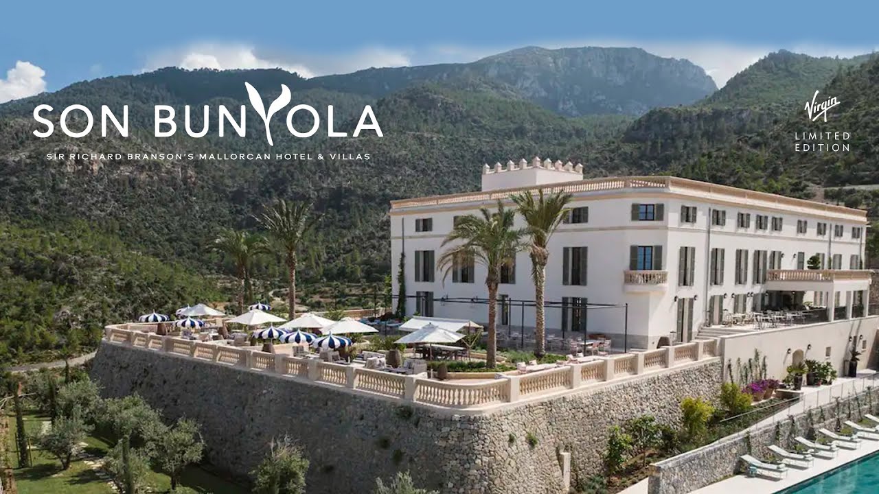 Son Bunyolas Luxury Hotel -  Richard Branson's hotel in Mallorca #SonBunyola #solohoteles