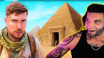 I Spent 100 Hours Inside The Pyramids! #reaction