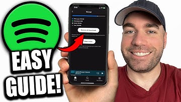 Spotify: How to Delete All Downloaded Songs (Save Storage on Phone!)