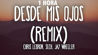 [1 HORA] Chris Lebron, Sech, Jay Wheeler - Desde Mis Ojos Remix (Letra/Lyrics)