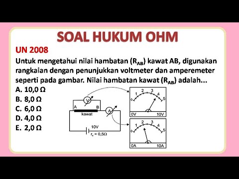 5 contoh soal hukum ohm