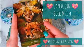 CAPRICORN "BUCK FULL MOON JULY 29TH - INNER ROAR - BUILDING YOUR VISION!!!" TAROT READING   screenshot 1