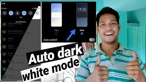 automatic dark mode night mode white mode day mode Project in sketchware #androidappdeveloper