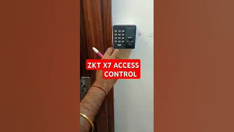ZKTECO X7#ACCESS CONTROL