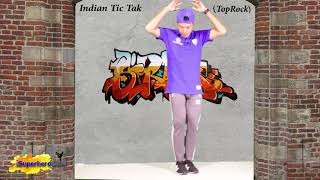 พื้นฐานการเต้น ท่าที่17 Indian Tic Tak (Old TopRock) | สอนเต้นออนไลน์ บีบอย/บีเกิล