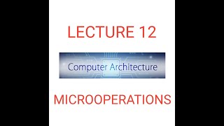 Microoperations || computer architecture || full  in hindi#computerarchitecture #computerscience