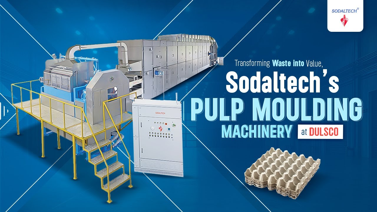 Sodaltech's Pulp Moulding Machinery at @dulsco Dubai, UAE | Turning Waste into Value ♻️