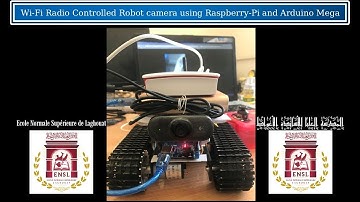 Wi-Fi Radio Controlled Robot camera using Raspberry-Pi and Arduino
