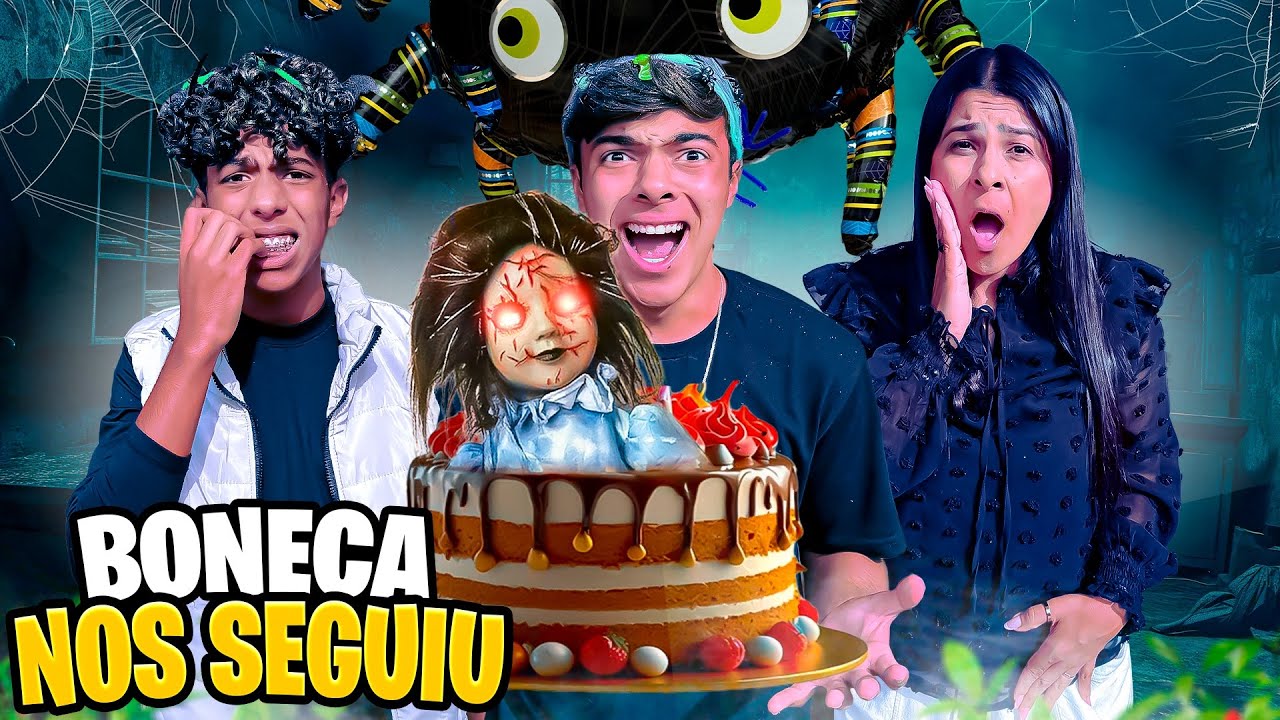 A BONECA NOS SEGUIU ATÉ A FESTA DO CABELO MALUCO! *olha o que ela fez