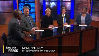 Beat the Press: None on One? Profile