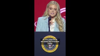 Turing Point Usa Ceo Erika Kirk Also Spoke And Praised President Trump