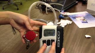 Air Monitoring: Aeth, air sampling pumps, PDR-1500, Drycal, CO monitor