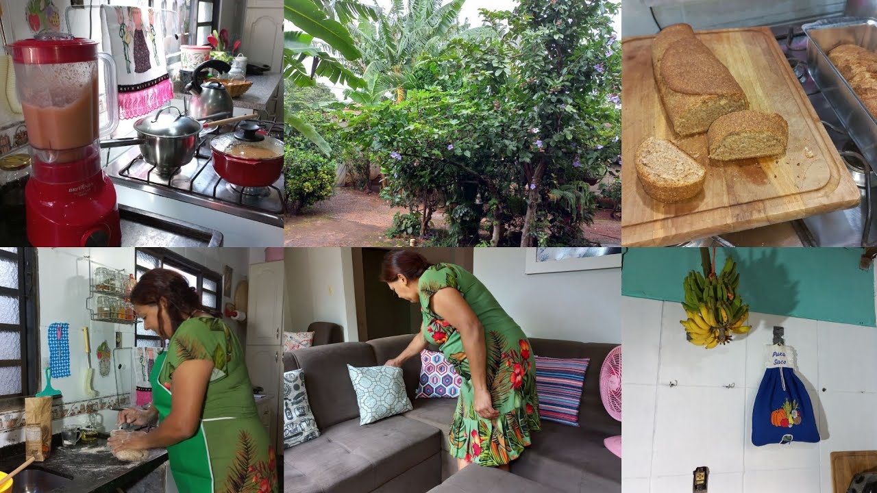 Rotina de Chuva Almoço prático dia aconchegante Casa organizada Recita caseira🍞