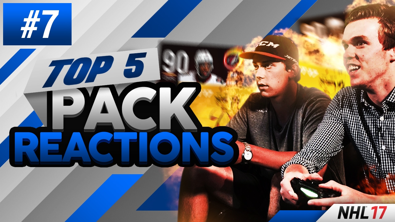 NHL 17 - TOP 5 PACK REACTIONS EPISODE #7 "CROSBY EDITION"