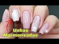 Jeito mais fácil de fazer Unhas Marmorizadas | Naty Scalada