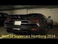 Best of supercars hamburg 2014  agera r 918 spyder 599 gto