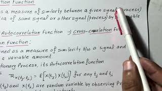 Celebrity Auto Correlation Function: Basics, Definition, Expression | Digital Communication | Lec-41 Wealth