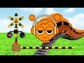 "【線路アニメ】電車に乗っているときの面白い出来事🚀🚀🚀Best Sprunki Railroad Crossings Meme Animation"